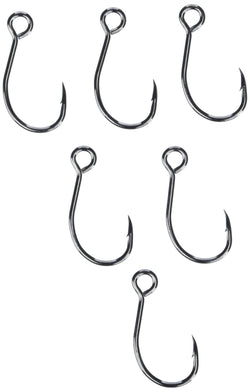 PKG HOOKS 2/0 6/PK INLINE SINGLE