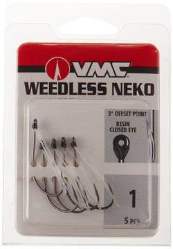 VMC WDLS NEKO HOOK BLK 5PK #1