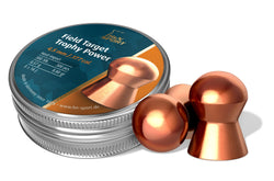 H&N Field Target Trophy Power Copper-Plated, .177 Cal, 8.80 Grains, Round Nose, 300ct