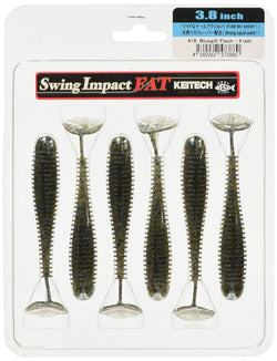Keitech Fat Swing Impact 38'' Bluegill Flash 6pk Fat Swing Impact Bluegill Flash 6pk