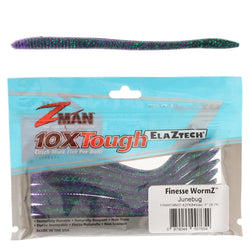 Z-Man FINWORM7-42PK8 Elaztech Finesse Wormz Shaky Head Worm, 7"