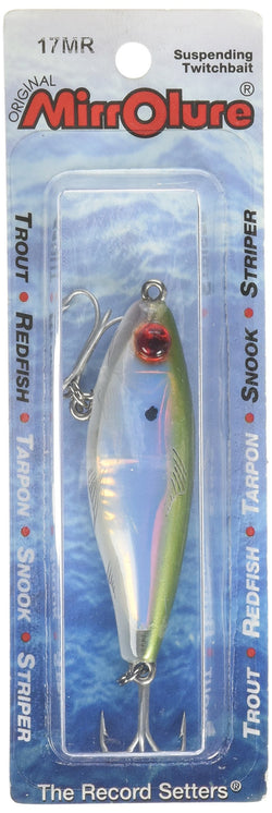 Mirrolure 17MR-49 MirrOdine Suspending Twitchbait, 2 5/8", 3/8
