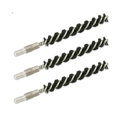 3/PK NYLON RIFLE BRUSH .243 CAL / 6MM 8/32 M THR