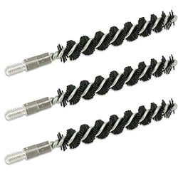3/PK NYLON RIFLE BRUSH .20 CAL (1-1/2IN LENGTH) 5/40 M THR