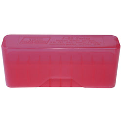 SLIPTOP MED RIFLE CTG BOX 20RD - CLR RED