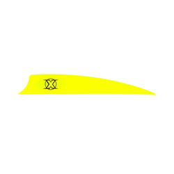 Bohning X Vane, 3.5" Hunting, 3D, Crossbow Vane, Neon Yellow, 36pk