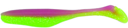Bass Assassin SSA25376 Sea ShadSwimbait, 4", Electric Chicken10/Pack