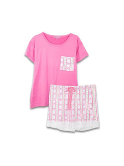 Simply Southern YOUTH PJ Bow Stripe T Shirt Pajama Set YS