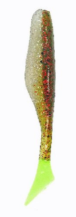 Bass Assassin SSA25214 Sea Shad Swimbait, 4", Chicken on a Chain