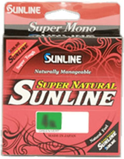 Sunline Super Natural 330 yd Jungle Green 8 lb Super Natural Jungle Green 1pk