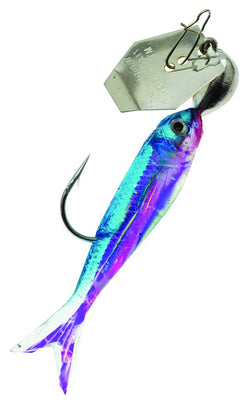 Z-Man CB-FBMINI18-09 ChatterbaitFlashback Mini Bladed Swim Jig, 1/8
