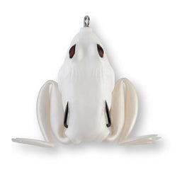 Lunkerhunt Lunker Frog 2.5'' Pearl 1pk Lunker Frog Pearl 1pk
