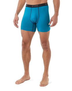 MEN'S COOL ACTIVE BOXER BRIEF Size: XX-Large; Color: Neon Blue;