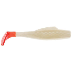 Z Man MinnowZ 3'' White Pearl/Red Tail 6pk MinnowZ White Pearl/Red Tail 6pk