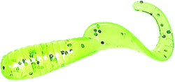 Mister Twister LB20-10S Lil' Bit Curly Tail Grub, 1"