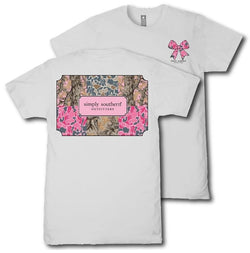 Simply Southern Camo Logo - Bow - Youth T-Shirt (US, Alpha, Small, Regular, Youth, Star)