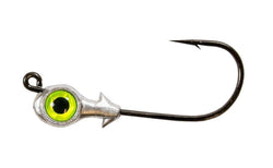 Z Man Redfish Eye Jighead 1/4oz Chartreuse 3pk Redfish Eye Jigheads Chartreuse 3pk