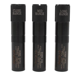 Carlsons Choke Tubes 12 Gauge Compatible for Benelli Crio Plus [ 3 Pack | Close, Mid & Long Range ] Blued Steel | Delta Waterfowl Choke Tube | Made in USA