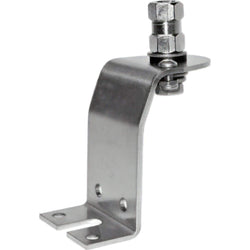 ACCESSORIES UNLIMITED - STAINLESS STEEL LEFT SIDE FENDER MOUNT WITH 3/8" X 24" LUG STUD FOR 1999 - 2007 FORD F250 AND 350 SUPER DUTY