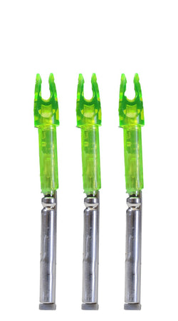 Lumenok Lighted NocksGreen X 3 pk.