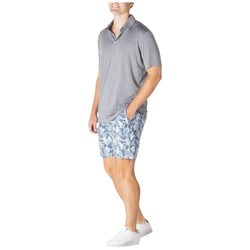 Simply Southern Mens Blue Camo Shorts with Zippered Back Pocket XL