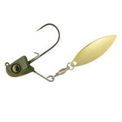 Great Lakes Finesse Sneaky Underspin-5/16 OZ-1/pk Matte Perch Gold Bld,GLFSU516-33GLD"