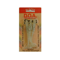 DOA Shrimp Rigged 3'' Nite Glow 3pk Shrimp Rigged Nite Glow 3pk