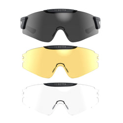 BERETTA INTERMASK EYEGLASSES INTERCHANGE FUME/NEUTRAL/YLLW