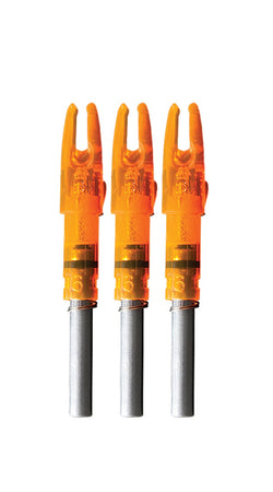 LUMENOK LIGHTED NOCK GT-SERIES HD ORANGE 3PK