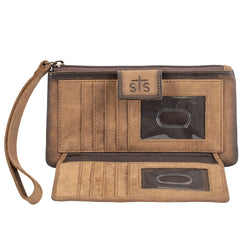STS Ranchwear Classic Cowhide Haley Wallet