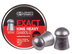 JSB 546498-300 Diablo King Heavies MKII Air Gun Pellets .25 Cal, 33.95 Grains, 300ct