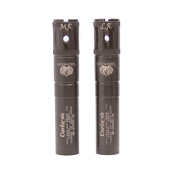 Carlsons Choke Tubes 20 Gauge Compatible for Benelli Crio Plus [ 2 Pack | Mid Range & Long Range ] Blued Steel | Cremator Ported Waterfowl Choke Tube | Made in USA