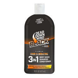 DDW 127160 BLACK PREMIUM 3IN1 BODY 16OZ