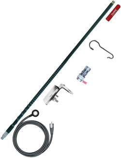 FIRESTIK - FG4648-B 4 FOOT NO GROUND PLANE CB SINGLE MIRROR MOUNT ANTENNA KIT IN BLACK