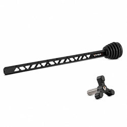 Viper Dovetail Stabilizer Black 12 in. w/ 4 oz. Weight (Fits Mathews)