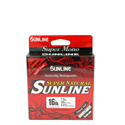 Sunline Super Natural 330 yd Natural Clear 16 lb Super Natural Natural Clear 1pk