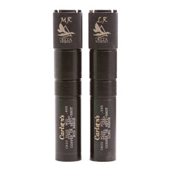 Carlsons Choke Tubes 20 Gauge Compatible for Benelli Crio Plus [ 2 Pack | Mid Range & Long Range ] Blued Steel | Delta Waterfowl Choke Tube | Made in USA