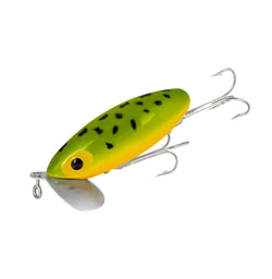 ARBOGAST JITTERBUG 5/8 OZ FROG/YELLOW BELLY MFG# G65007
