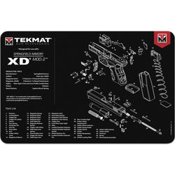 Springfield Armory XD Mod.2 TekMat Gun Cleaning Mat 11x17