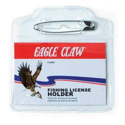 EAGLE CLAW FISHING LICENSE HOLDER w/ZIP CLOSURE