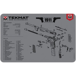 TEKMAT 1911 GREY - 11X17IN