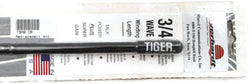 EVERHARDT 2 FOOT 3/4 WAVE CB ANTENNA WITH WEATHER TRAP AND 3/8"X24" THREADED BASE - BLACK