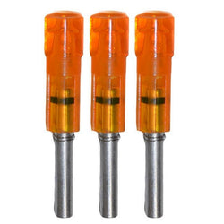 Lumenok Crossbow Nocks HD Orange Flat Excalibur 3 pk.