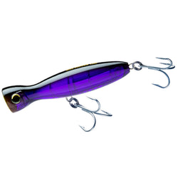 Yo-Zuri R1370-BP Mag Popper (F), 130MM 5-1/4" Black Purple