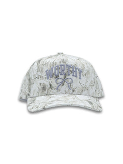 Womens Worthy White Camo Fashion Trucker Baseball Hat