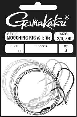 Gamakatsu Mooching Rig Solid 3/0 4/0 3pk Mooching Rig (Solid) 3pk