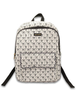 Simply Southern Black Bow Quilted Backpack With Piping
