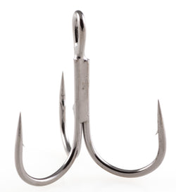 Owner ST-36 Treble #12 Black Chrome 8/pk ST-36 Treble Hook Black Chrome 8pk