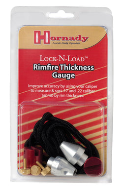 HORNADY RELOADING LOCK-N-LOAD 17-22 CAL RIM THICKNESS GAUGE