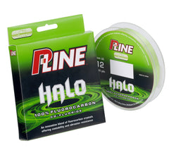 P-Line Halo CoFlrd FC Filler 200 yd Mist Green 15 lb Halo Co-Fluoride Fluorocarbon Filler Spool Mist Green 1pk